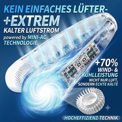 Kuehlheld™ – Tragbarer Nackenventilator