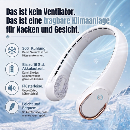 Kuehlheld™ – Tragbarer Nackenventilator